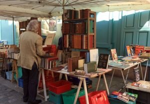 Bookstall in Centre of Old  Dijon